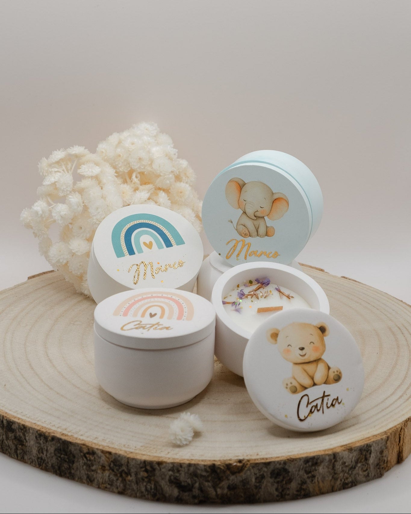 Bomboniere battesimo profumate