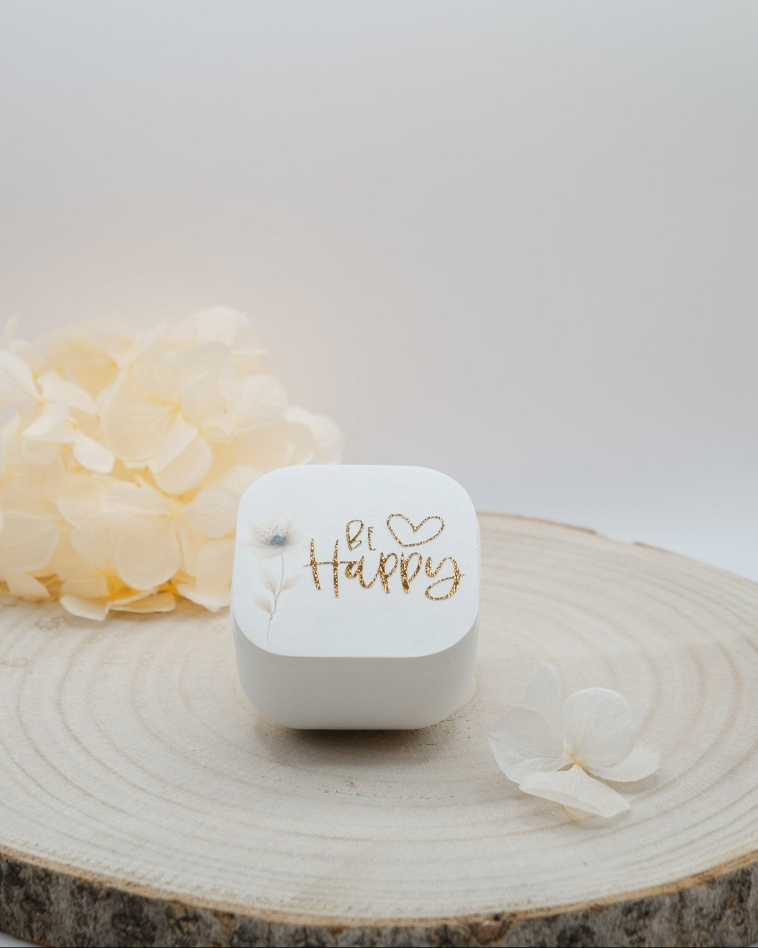 Candela Cofanetto Quadrata Vaniglia