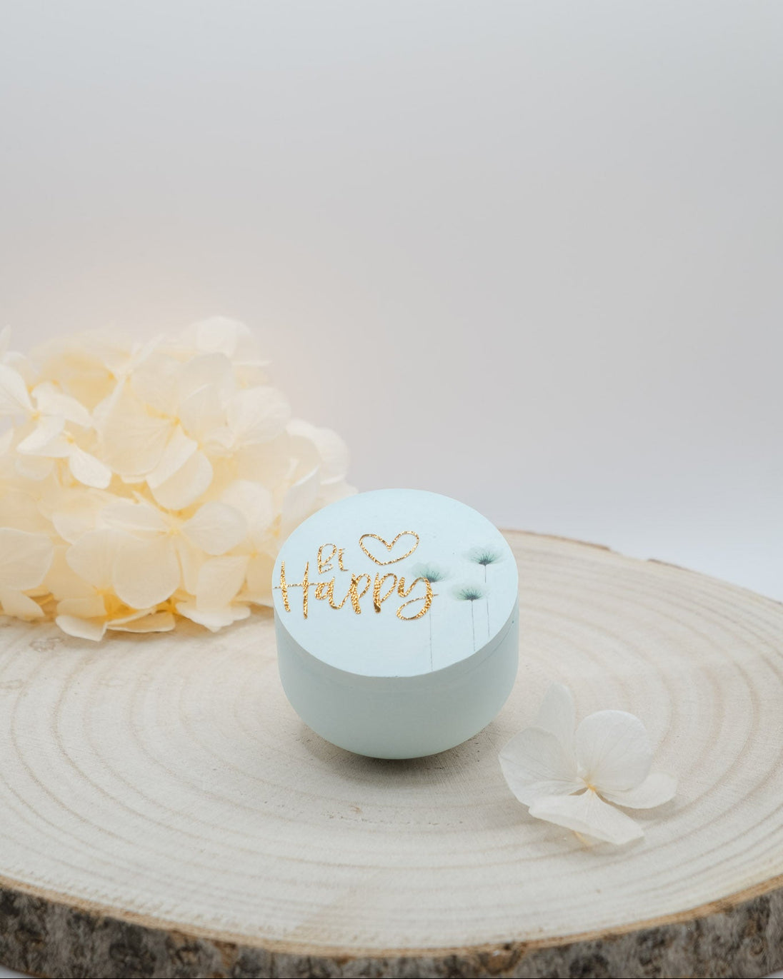 Candela Cofanetto Rotondo Azzurro