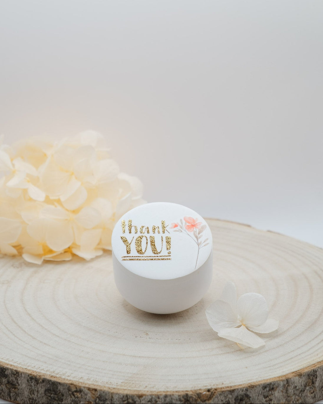 Candela Cofanetto Rotondo Rosa