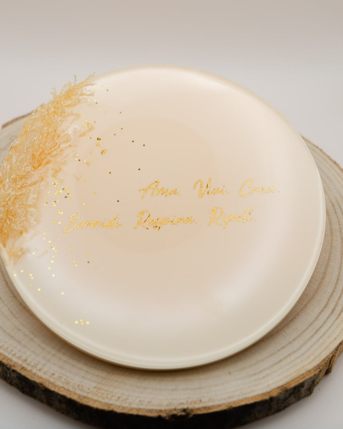 Quadro Grande Rotondo "Ama Vivi Crea"