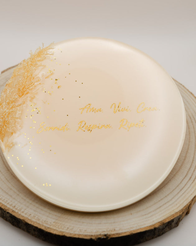 Quadro Grande Rotondo "Ama Vivi Crea"