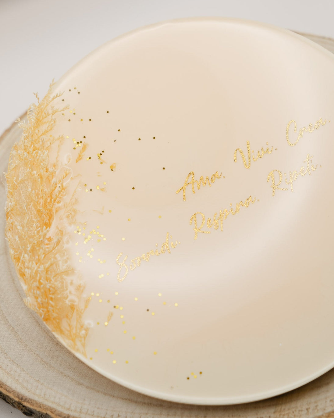 Quadro Grande Rotondo "Ama Vivi Crea"