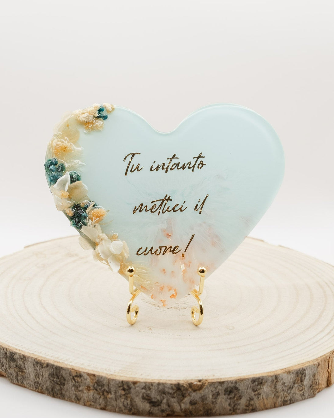 Quadro Medio Cuore "Mettici il cuore"