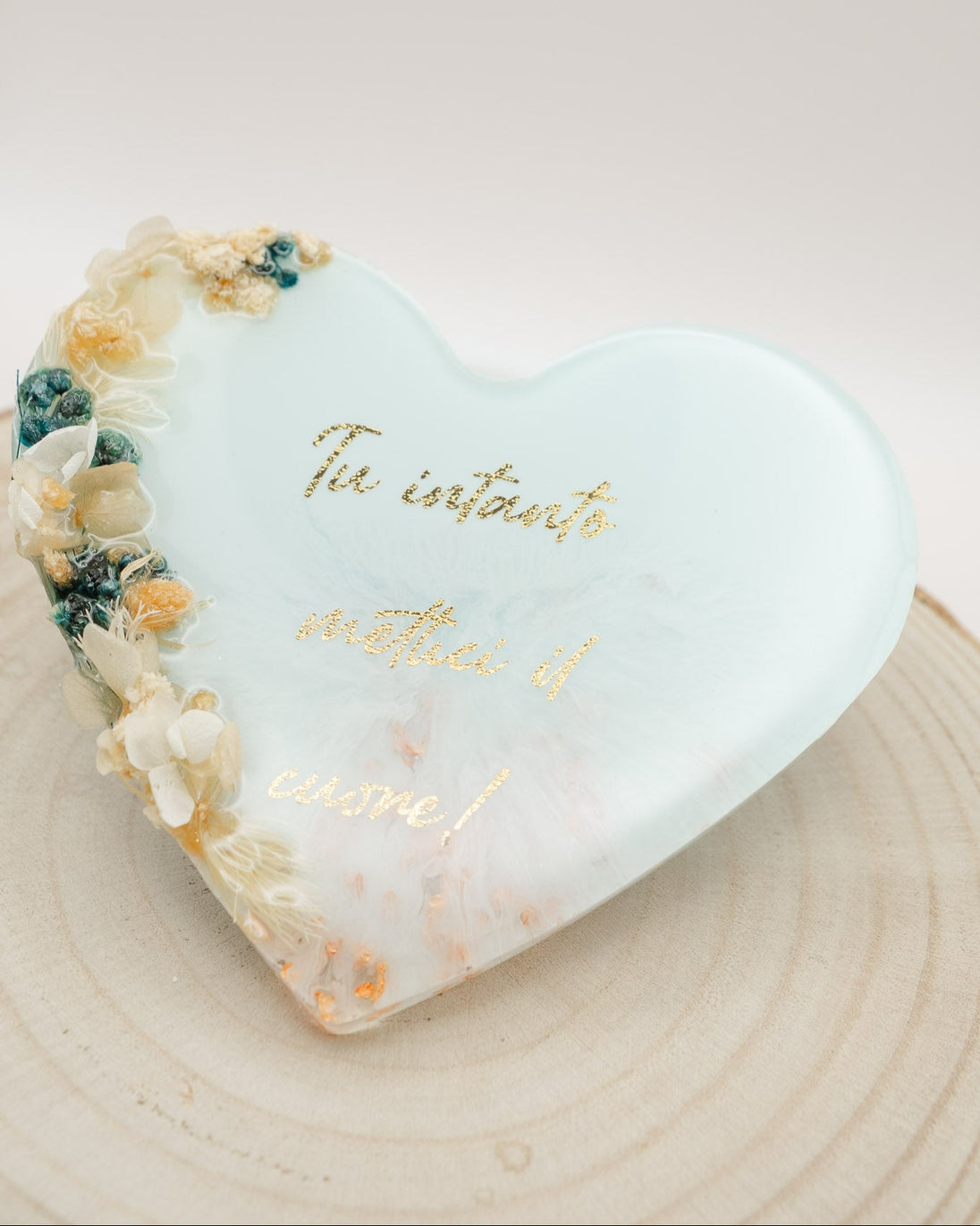 Quadro Medio Cuore "Mettici il cuore"