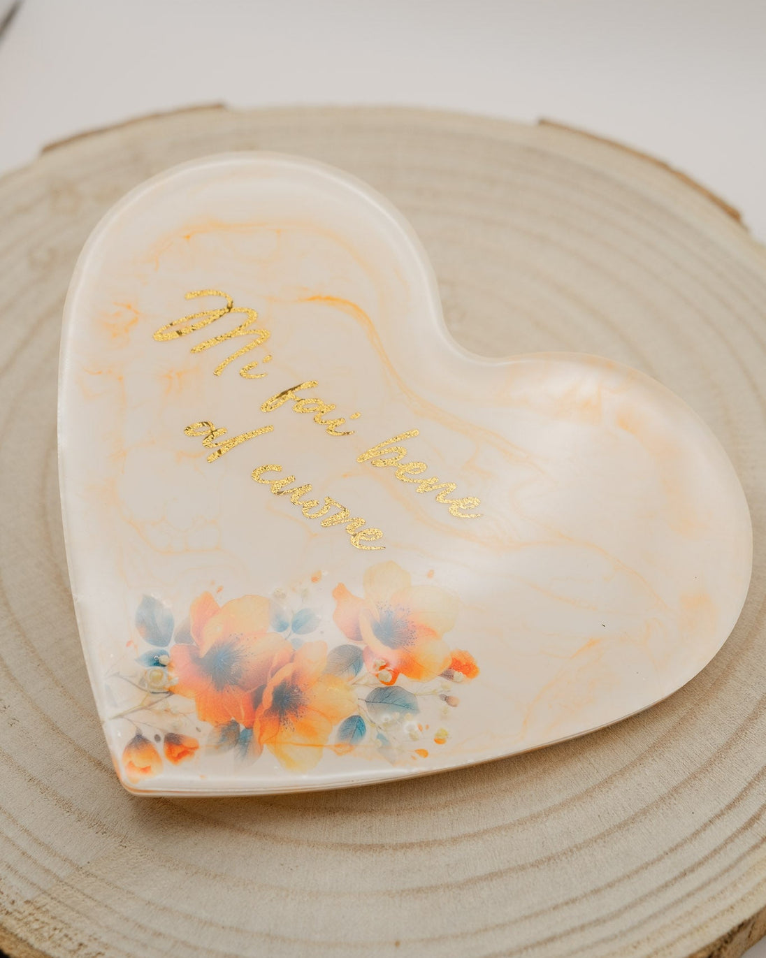 Quadro Medio Cuore "Mi fai bene al cuore"