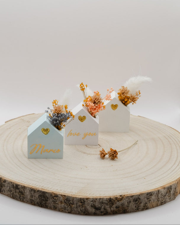 Segnaposto Casetta Segnaposto profumato