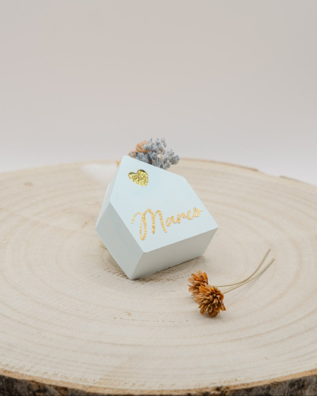 Segnaposto Casetta Azzurrro