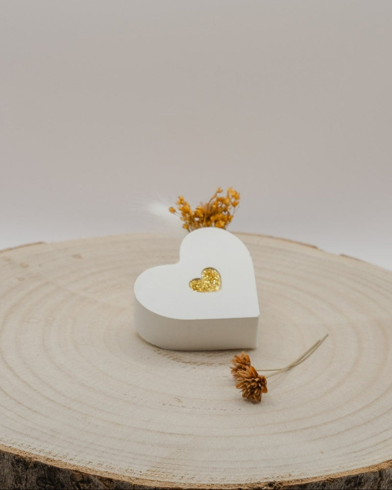 Segnaposto Cuore Vaniglia
