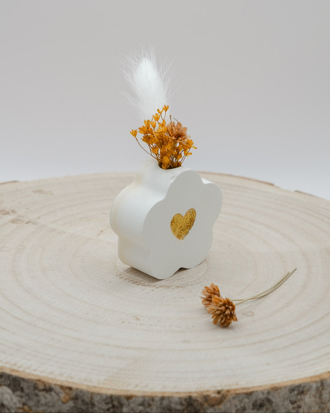 Segnaposto Fiori Avorio