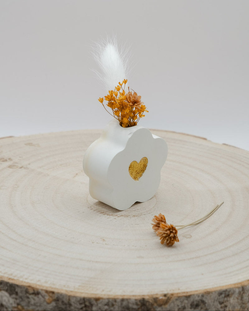 Segnaposto Fiori Avorio