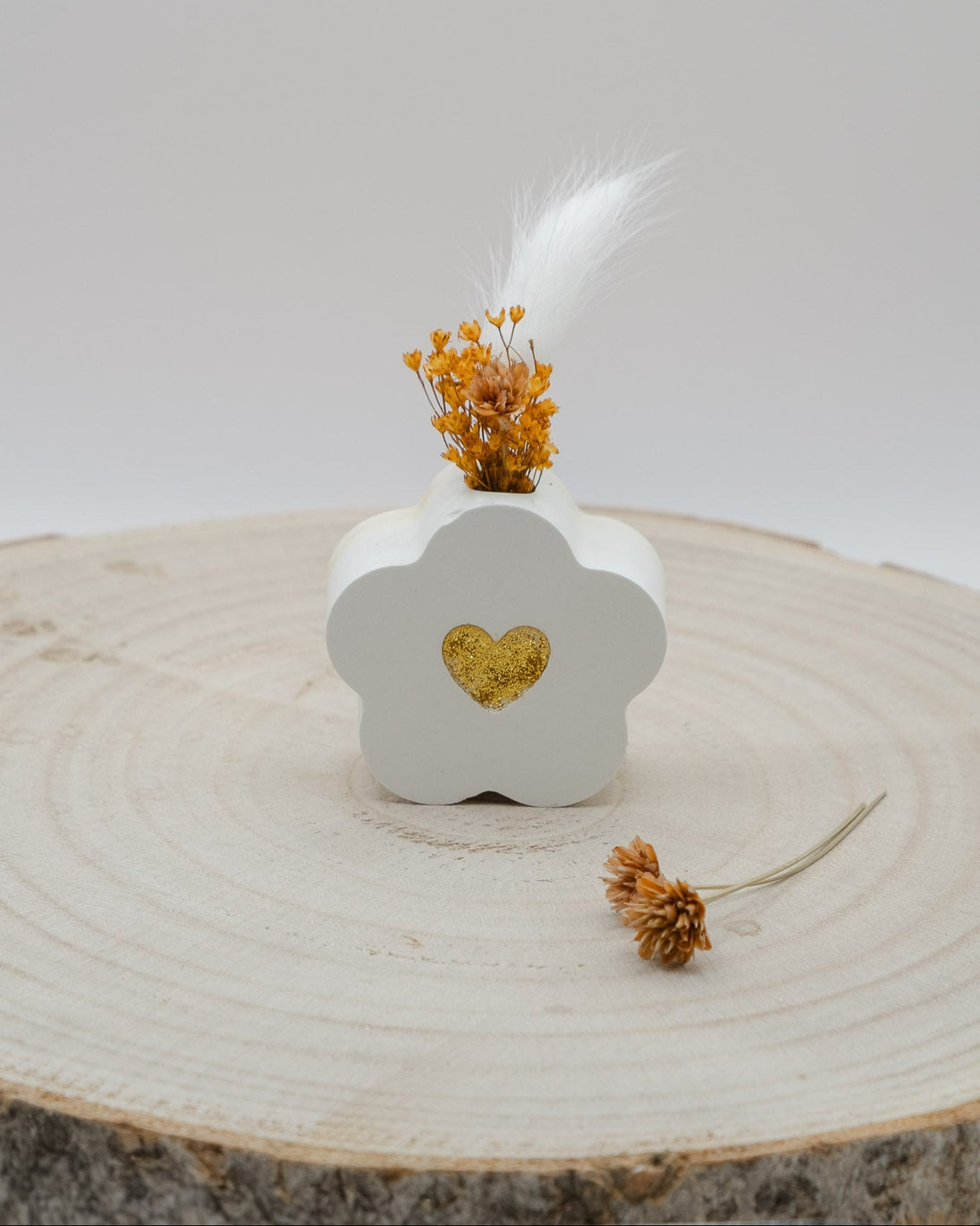 Segnaposto Fiori Avorio