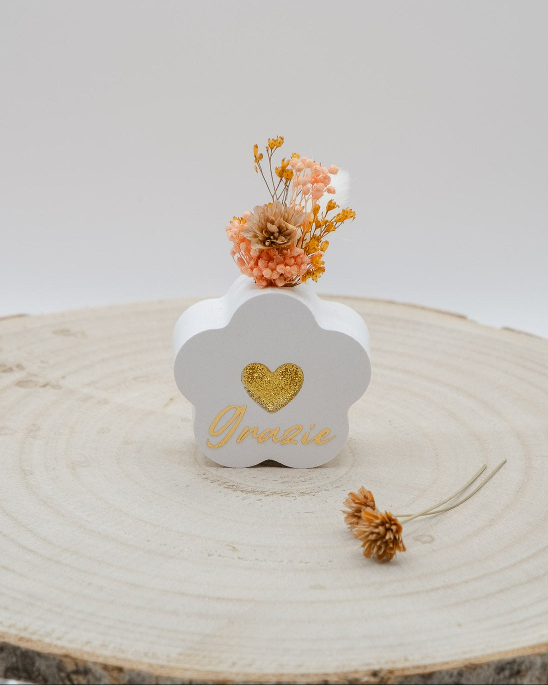 Segnaposto Fiori Rosa