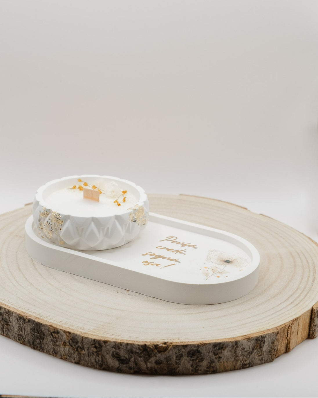 Set Vassoio + Candela