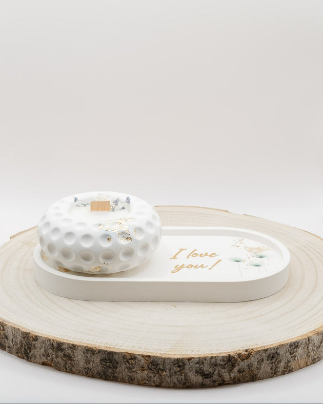 Set Vassoio + Candela