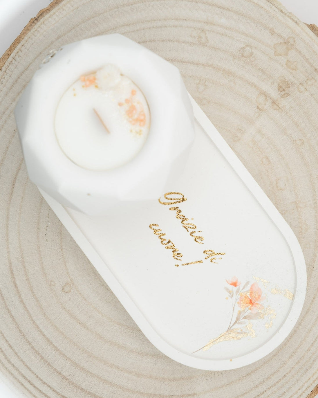 Set Vassoio + Candela