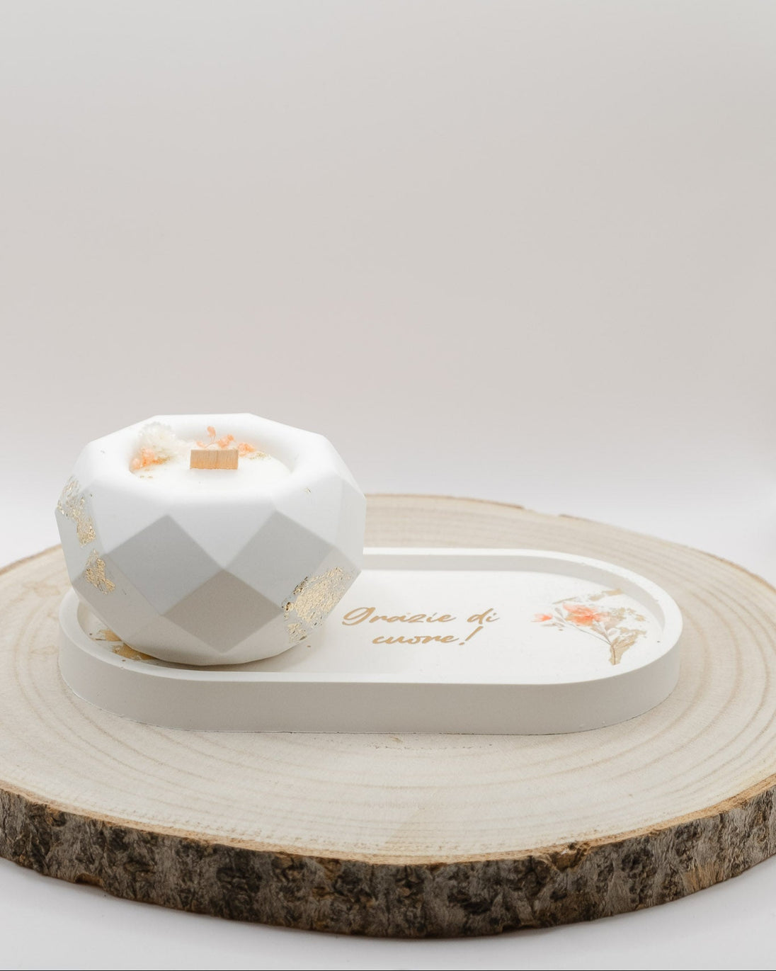 Set Vassoio + Candela