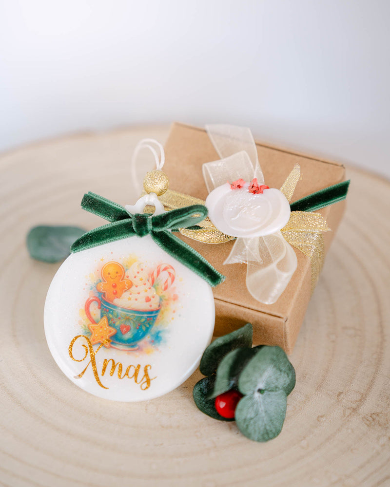 Decorazione regalo natalizia
