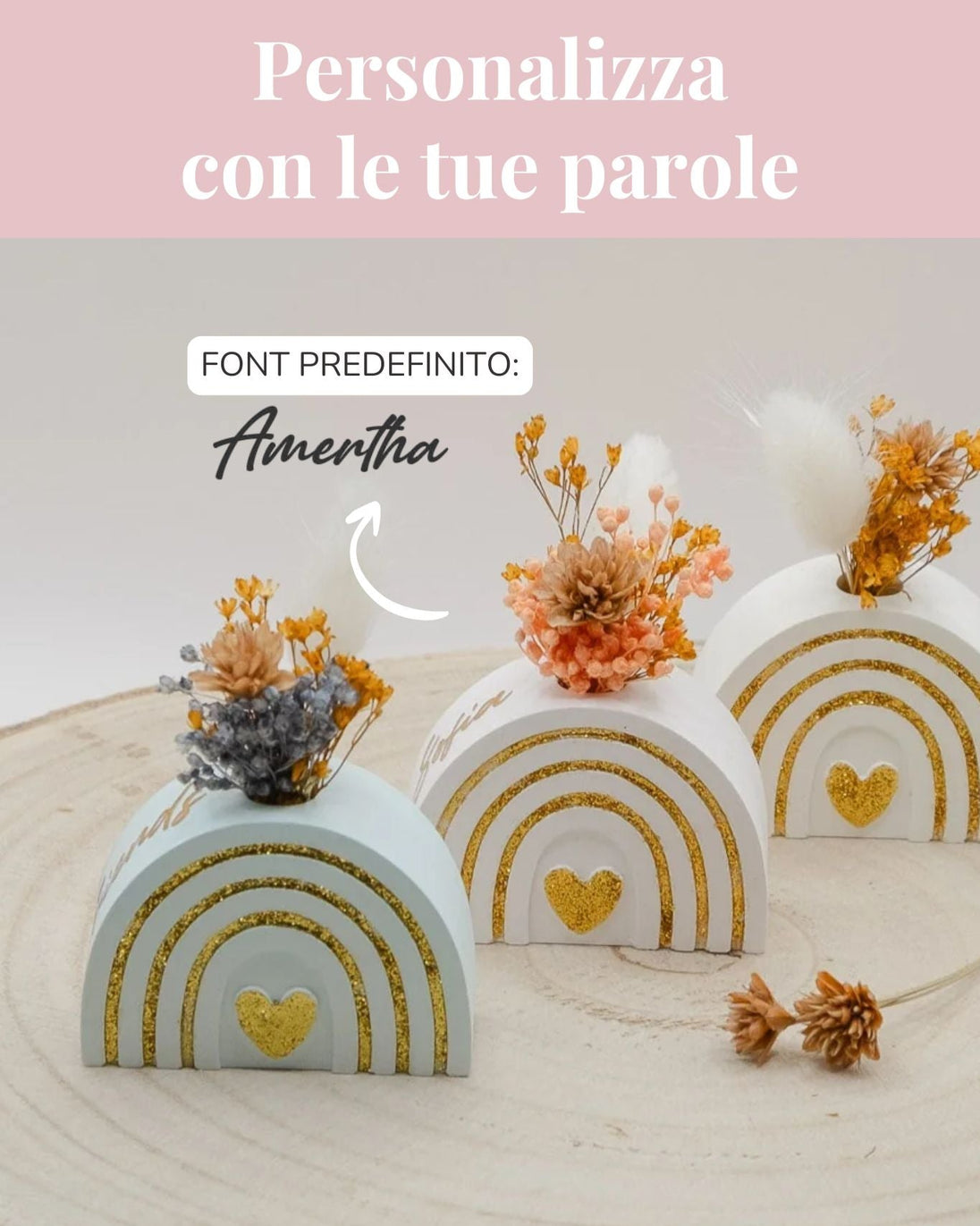 Segnaposto profumato personalizzabile