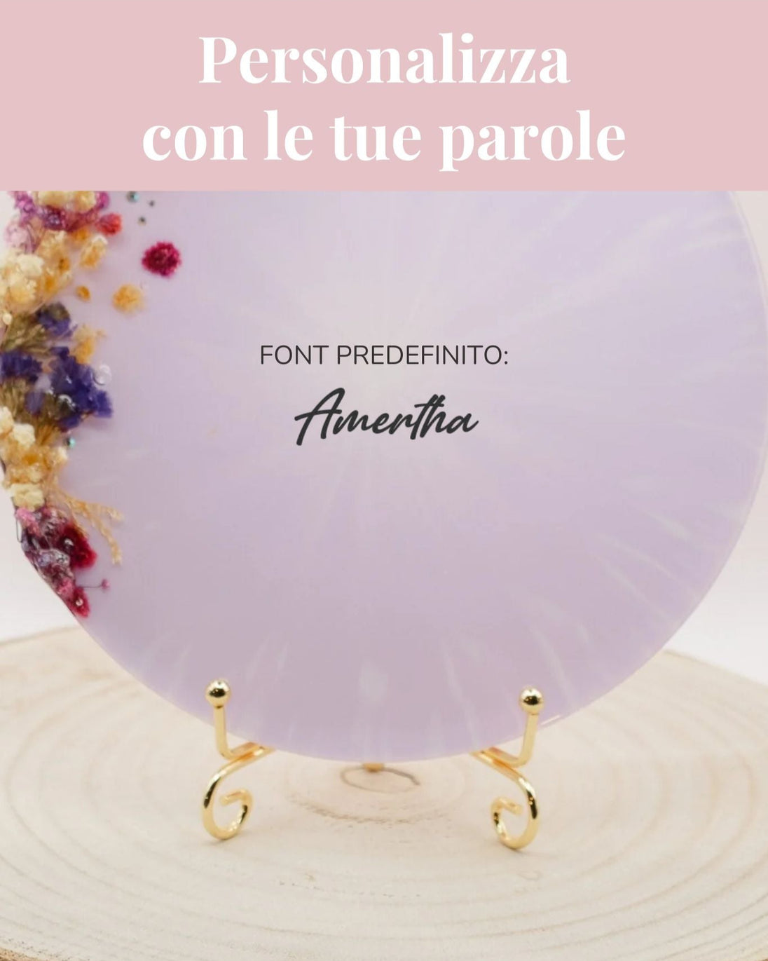 Quadro in resina personalizzabile