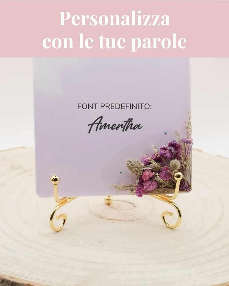Quadro in resina personalizzabile