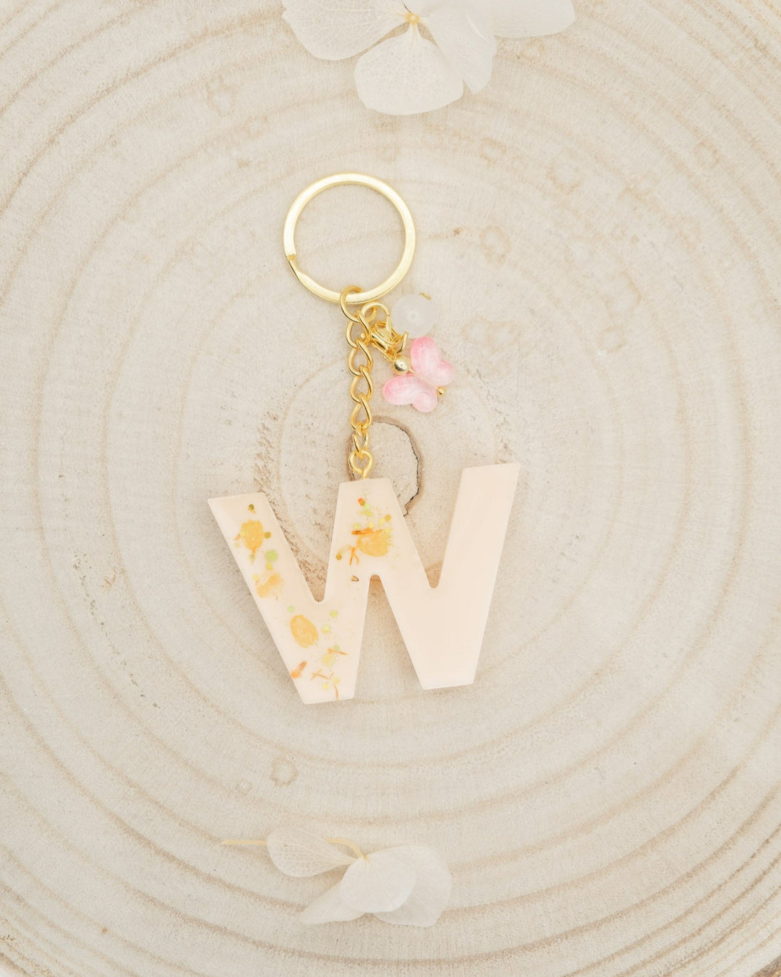 portachiavi in resina "W"