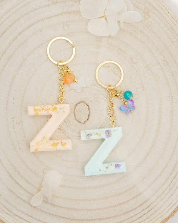 portachiavi  in resina lettera "Z"